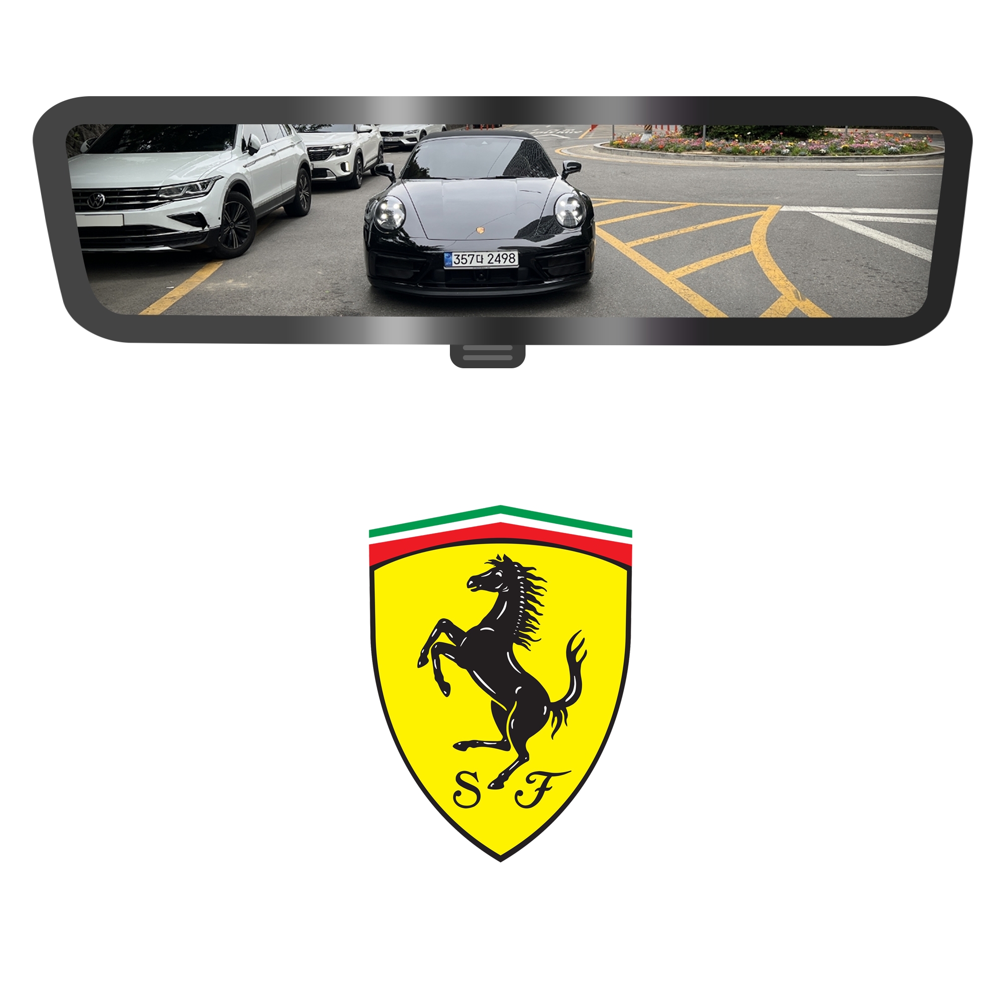 TrueSight OT-DCM with Integrated Garage Door Opener for Ferrari 296